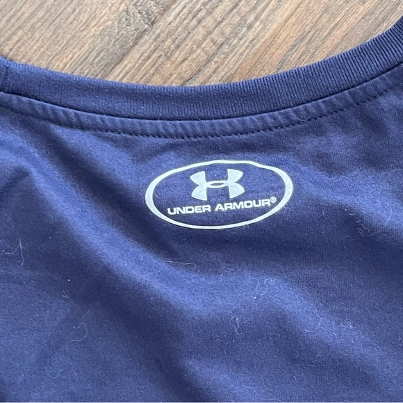 UNDER ARMOUR Notre Dame Fighting Irish Navy Blue Performance Size Large - Picture 4 of 6